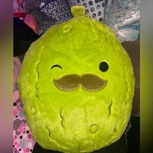 NWT Charles the Pickle Fuzzamallow Squishmallow 16 inch